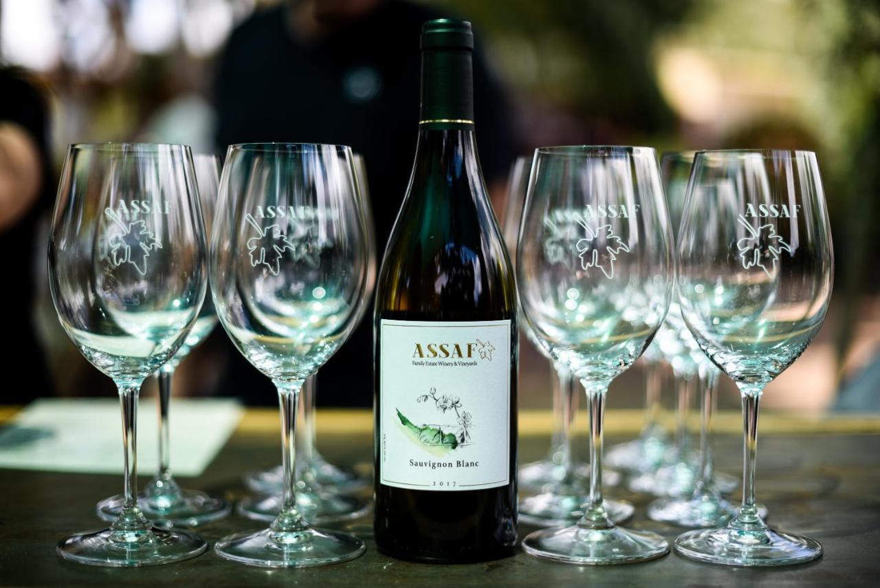 Assaf Boutique Winery & Cabins Kidmat Tsvi Exterior photo